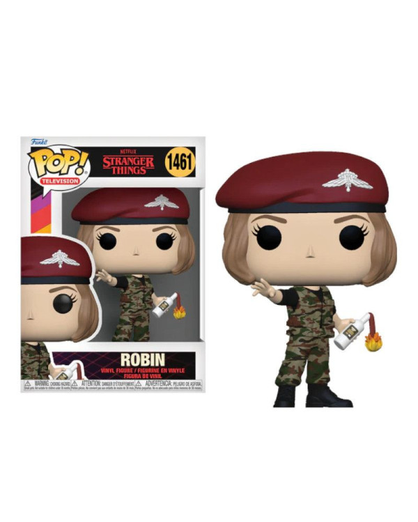 Funko Pop Robin con explosivo Stranger Things Serie Netflix.ENVÍO GRATUITO!!