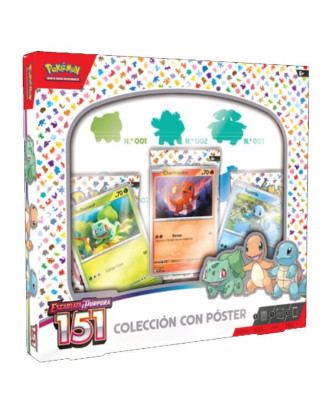 TCG Pokémon Escarlata y Púrpura expansión 151 con póster >6 años.ENVÍO GRATUITO!!