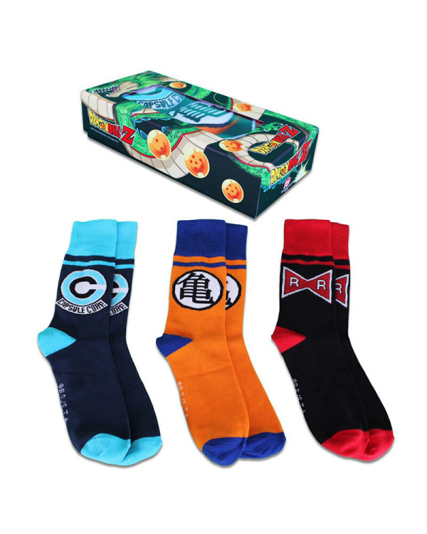 Pack caja regalo Dragon Ball Z con 3 pares de calcetines.ENVÍO GRATUITO!!