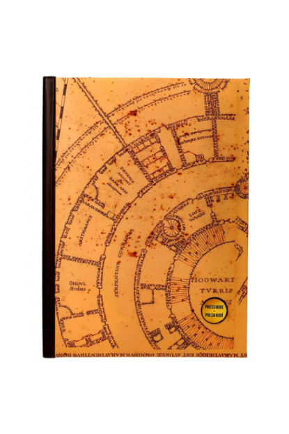Libreta de luz huellas invisibilidad Harry Potter con envío gratis!!