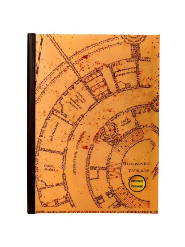 Libreta de luz huellas invisibilidad Harry Potter con envío gratis!!