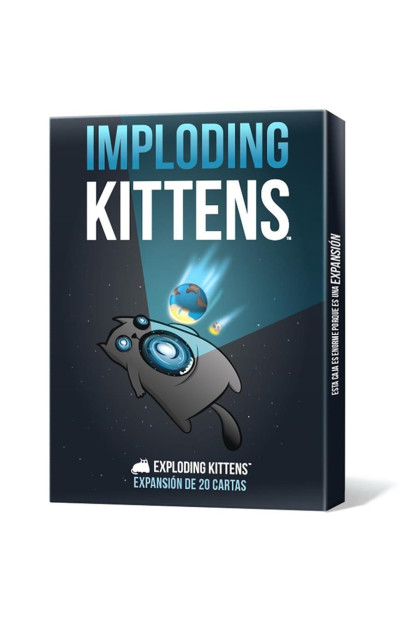 Imploding Kittens Paquete expansión de 20 cartas