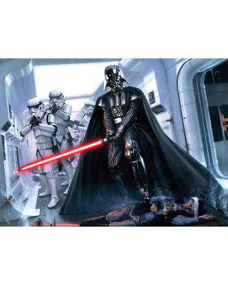 Puzzle 3D 500 piezas de Darth Vader y Soldados StormTrooper de Star Wars.ENVÍO GRATUITO!!