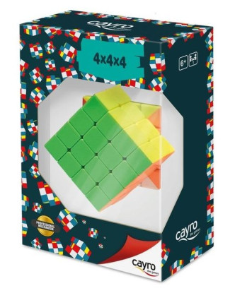 Cubo 4x4x4 tipo Rubik.De Cayro >6 años.ENVÍO GRATUITO!!