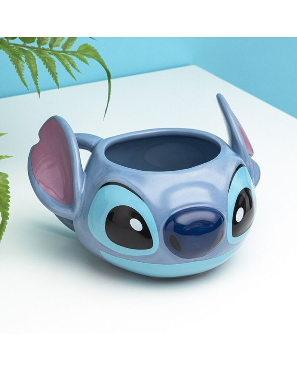 Taza cerámica 3D Stitch de Disney gran capacidad.ENVÍO GRATUITO!!