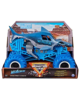 Monster Jam Megalodon escala 1:24 >3 años.