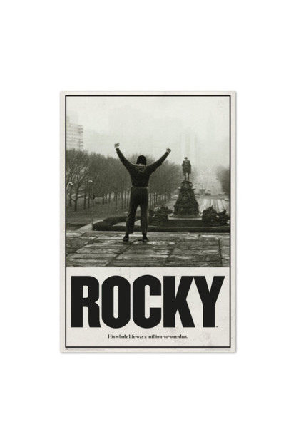 Póster Rocky escena mítica en Filadelfia 91,5x61cm GPE5754.ENVÍO GRATIS!!