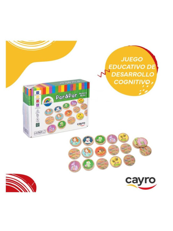 Juego de memoria Par&Par con envío gratis!!