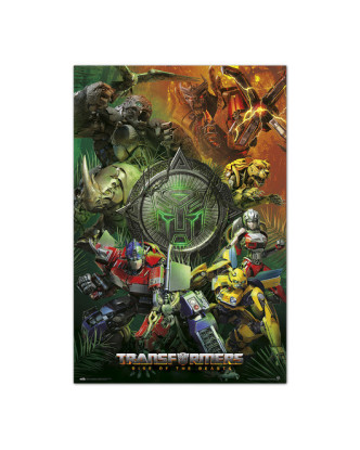 Maxi Póster Transformers Rise Of The Beasts 91,5x61cm GPE5792.ENVÍO GRATUITO!!