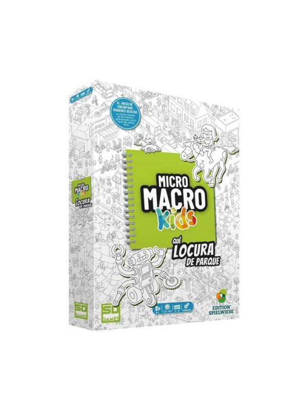 Juego MICRO MACRO Kids que locura de parque con ENVÍO GRATIS!!