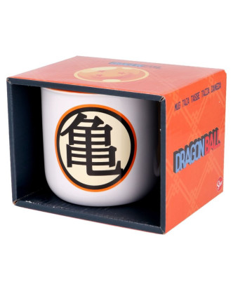 Taza Kanji Kame Dragon Ball Z con esmaltado interior.ENVÍO GRATUITO!!