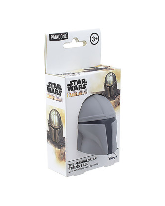 Bola antiestrés con forma casco El Mandaloriano.De Star Wars.ENVÍO GRATUITO!!