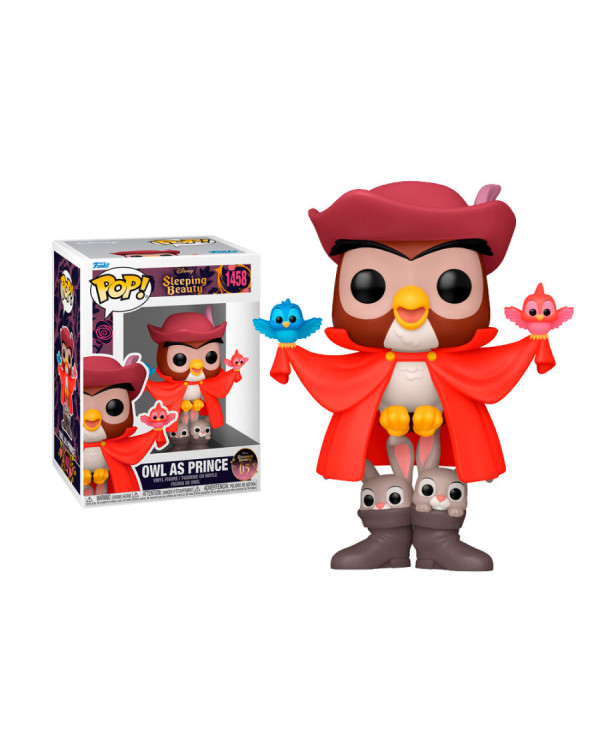 Funko Pop Owl as Prince 1458 65th La Bella Durmiente Disney Clásicos