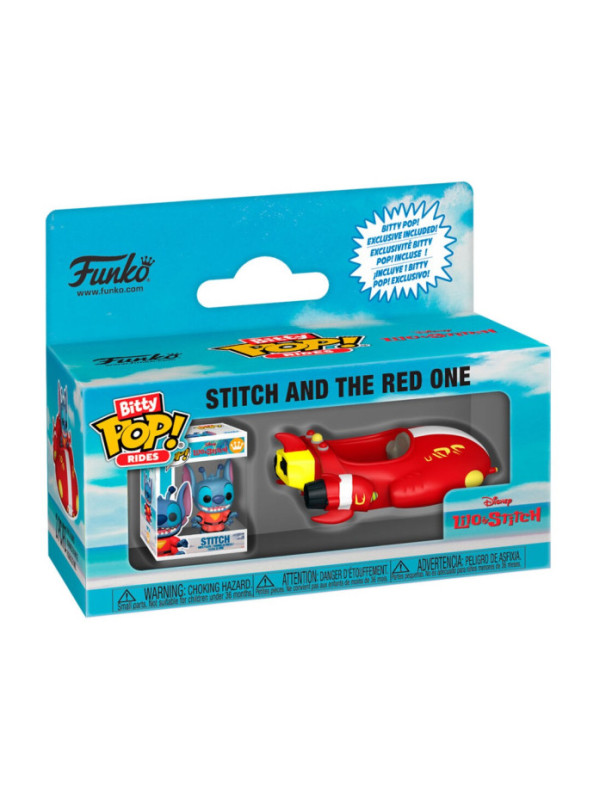 Funko Bitty Pop Rides Stitch and The Red One