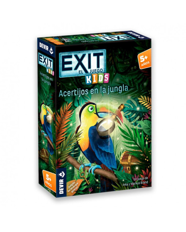 Juego EXIT Kids Acertijos en la jungla >5 años