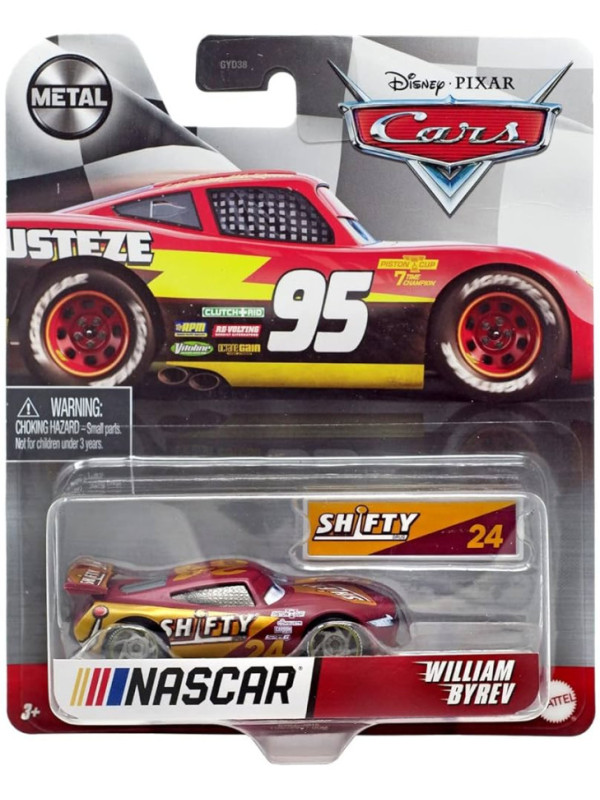 Coche NASCAR de la serie CARS de Disney Pixar