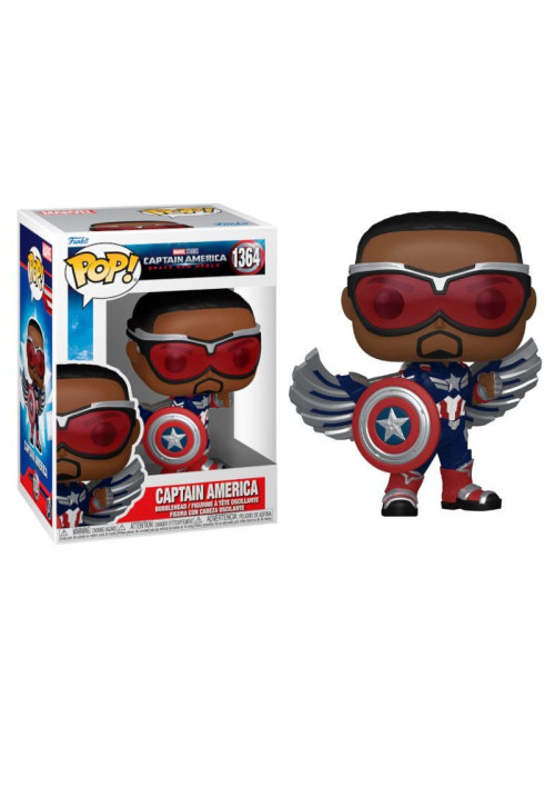 Funko Pop Capitán América Brave New World 1364 MARVEL con ENVÍO GRATIS!!