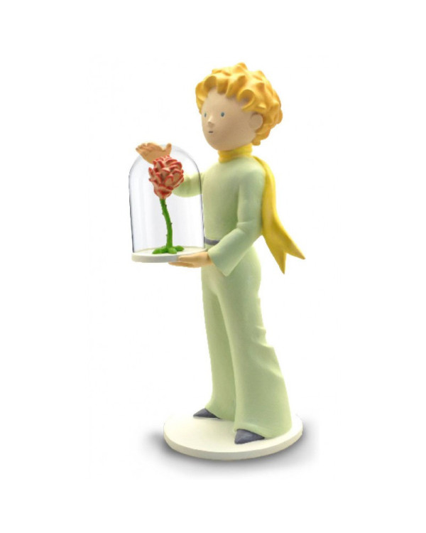 Figura de colección El Principito y la Rosa en su cúpula.ENVÍO GRATUITO!!