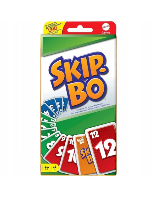 Juego Skip-Bo de Mattel Games >7 años.