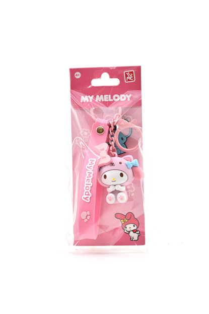 Llavero Sanrio 3D My Melody de Hello Kitty con pulsera.ENVÍO GRATIS!!