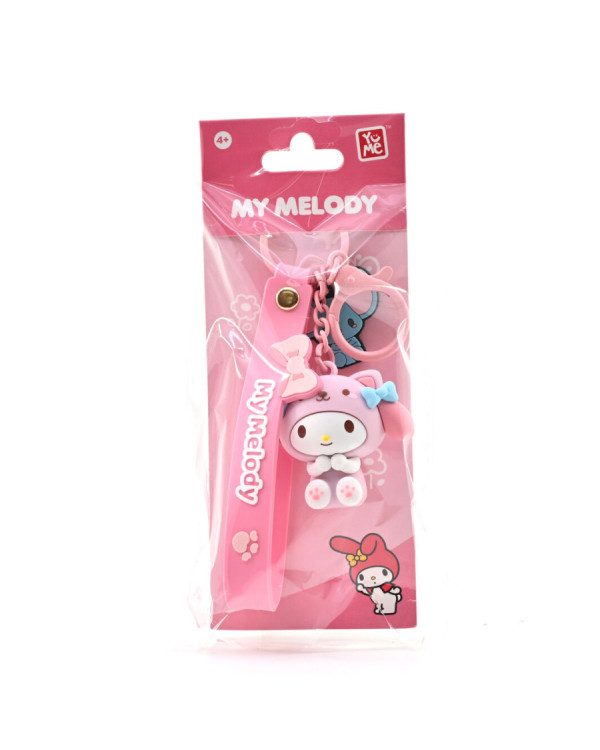 Llavero Sanrio 3D My Melody de Hello Kitty con pulsera.ENVÍO GRATUITO!!