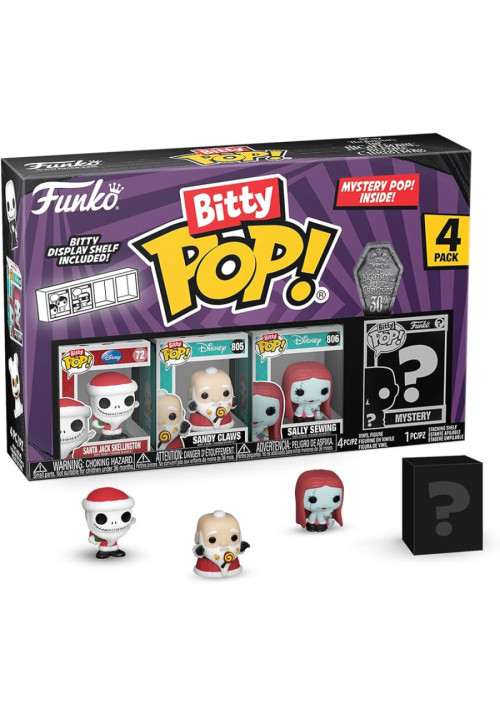 Pack Pesadilla antes de Navidad Funko Bitty Pop de Disney con ENVÍO GRATIS!!