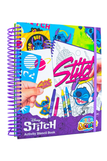 Cuaderno de Actividades Stitch con pegatinas y ENVÍO GRATIS!!