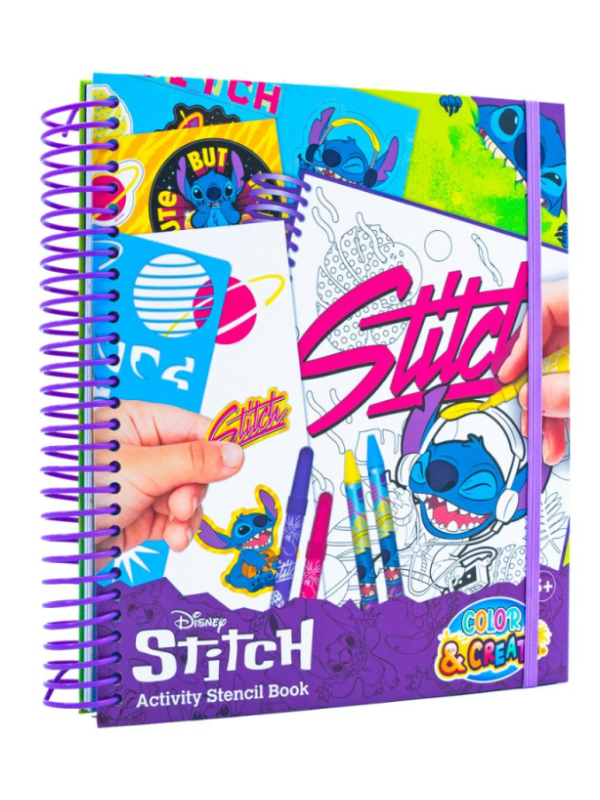 Cuaderno de Actividades Stitch con pegatinas y ENVÍO GRATIS!!