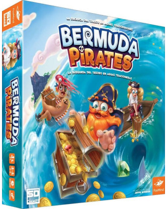 Juego BERMUDA PIRATES la búsqueda del tesoro en aguas traicioneras >7 años