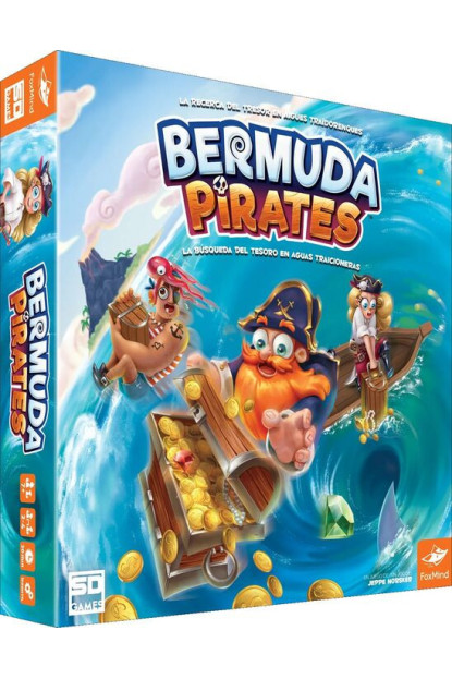 Juego BERMUDA PIRATES la búsqueda del tesoro >7 años con ENVÍO GRATIS!!