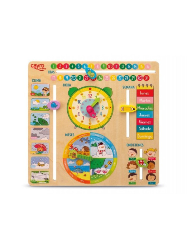 Juego Calendario en madera con envío gratis!!