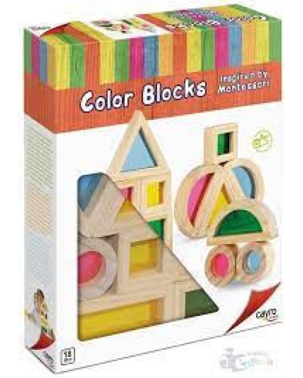 Juego de construcción Color Block de Cayro >18 meses