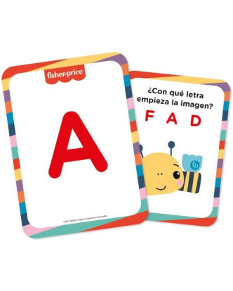 Pack de tarjetas aprendizaje del Abededario y ejercicios prácticos de Fisher-Price >4 años.ENVÍO GRATUITO!!