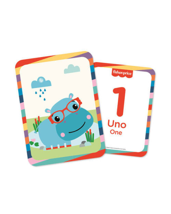 Pack de tarjetas Aprende a contar de Fisher-Price en castellano-inglés >2 años.ENVÍO GRATUITO!!