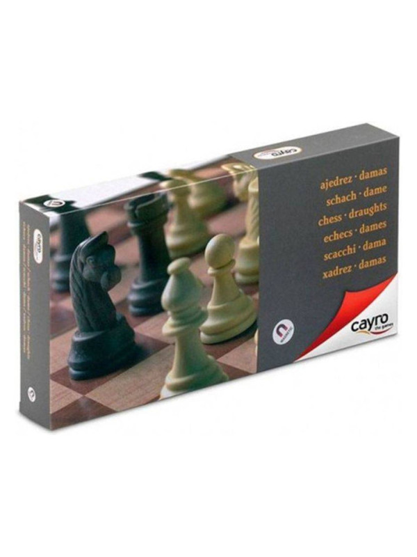 Juego Ajedrez y Damas magnético