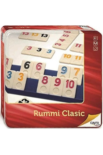 Juego RUMMI CLASIC caja metálica con envío gratis!!