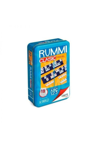 Juego RUMMI CLASIC Travel caja metálica con envío gratis!!