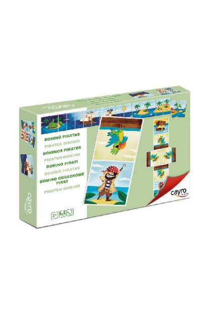 Juego Dominó Piratas + puzzle con envío gratis!!