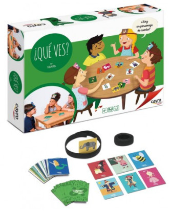 Juego de mesa educativo ¿Qué ves? de Cayro >5 años