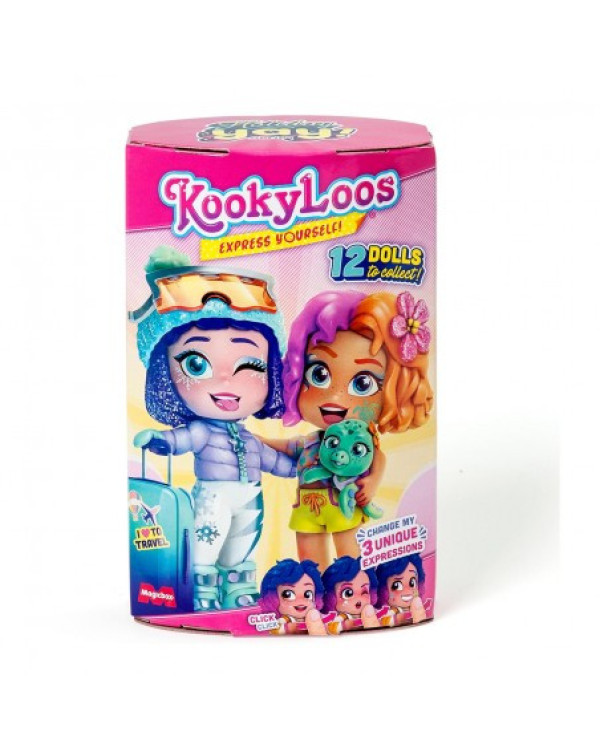 Muñeca Kookyloos Holiday mistery mini >3 años.