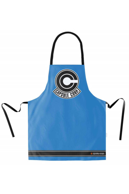 Delantal Capsule Corp de Dragon Ball Z.