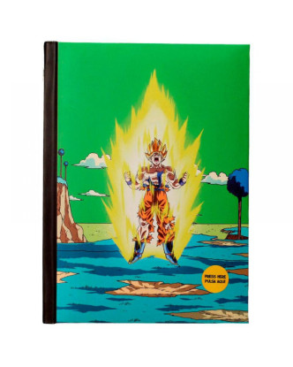 Libreta A5 con luz Dragon Ball Batalla final Namek Dragon Ball Z.ENVÍO GRATUITO!!