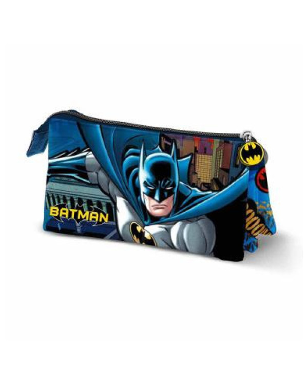 Estuche triple compartimento Batman de Marvel.ENVÍO GRATUITO!!