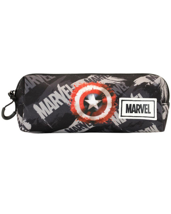 Estuche escolar logo Capitán América de Marvel.ENVÍO GRATUITO!!