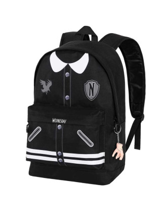 Mochila Miércoles Varsity grande con Cosa