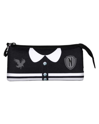 Estuche triple Wednesday Varsity Serie Netflix 