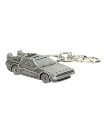 Llavero de metal 3D DeLorean Regreso al Futuro-Back To The Future.ENVÍO GRATUITO!!