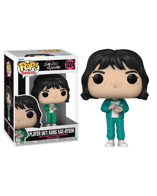 Funko Pop Player 067: Kang Sae-Byeok Squid Game.ENVÍO GRATUITO!!