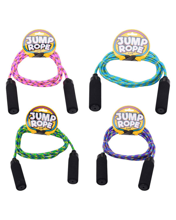 Cuerda de saltar JUMP ROPE infantil 2.2m.