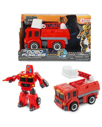 Roboforces camión Transformer de bomberos >4 años.ENVÍO GRATUITO!!